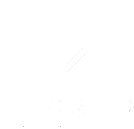 CMP certified Logo white